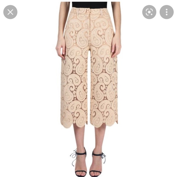 Self-Portrait Pants - Self Portrait Lace Pants